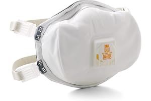 3M Personal Protective Equipment Particulate Disposable Respirator 8233, NIOSH APPROVED, Exhalation Valve, N100, Certain Non-Oil Based Particles (1 Piece)