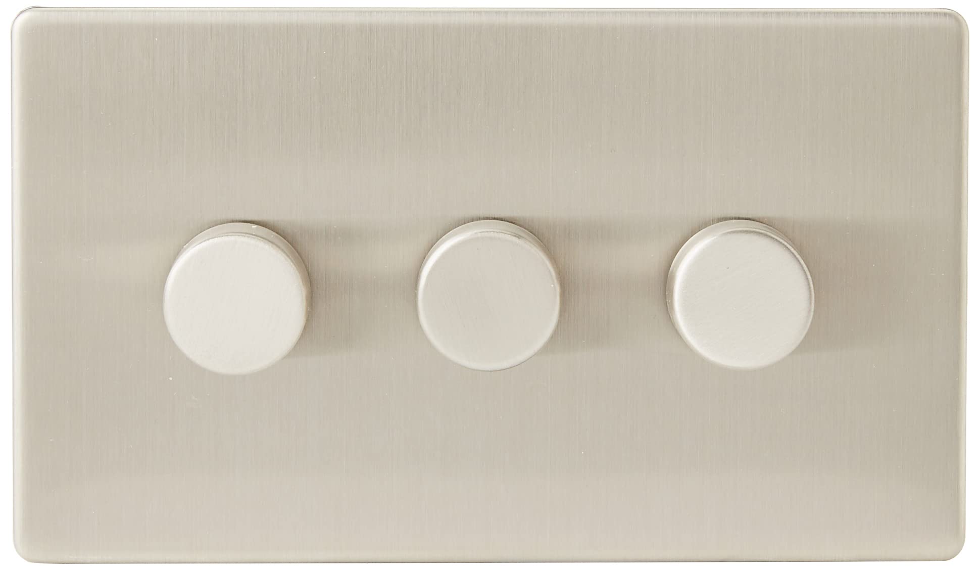 AET SL3GDIM4 3 Gang 400 W Screwless Dimmer