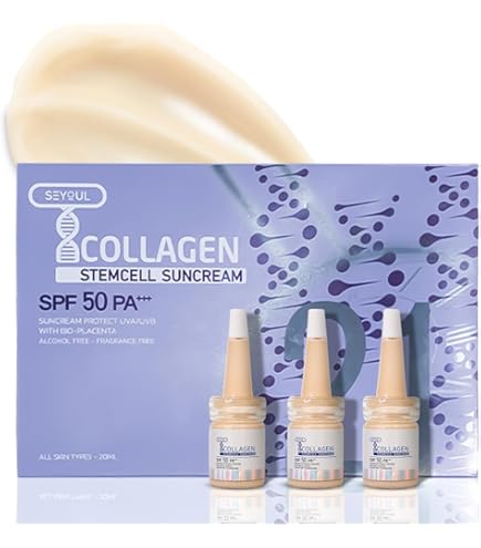 Amazon.com: Mazarin Marine Collagen Sun Screen SPF50+ PA+++ Big