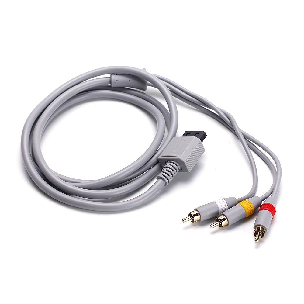 WINGONEER AV Composite Cable Compatible with Nintendo Wii