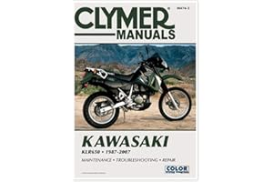 Clymer Repair Manual for Kawasaki KLR650 KLR-650 87-07