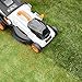 VonHaus 40V Max.16-Inch Cordless Lawn Mower Kit with 6 Level Adjustable Cutting Heights, 4.0Ah Lithium-Ion Battery and Charger Kit Included