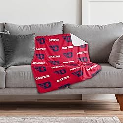 University of Dayton Logo Pattern Sherpa