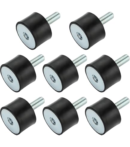 Amazon.com: FVIEXE 8PCS M8 Rubber Isolator Mounts, Anti Vibration
