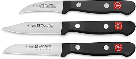 Wusthof Dreizack Gourmet 3 Pc Paring Knife Set 9727 Amazon Co Uk Kitchen Home