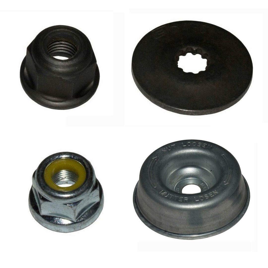 BE-TOOL Plate Nut Set,Nut Fixing Tool Kit 4Pcs for STIHL FS120 Strimmer Brushcutter for Lawn Mower Trimmer Brush Cutter