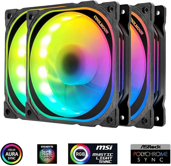 rgb pc case fans