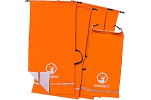 Kooprimit Game Bags Elk 5-Packs, Ultralight Game Bags Deer with Hangable & Breathable, Reusable Hunting Meat Bags with Reflective Strips for Elk, Caribou, Deer, Moose, Antelope, Reindeer