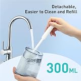 COSLUS C30 Water Flosser Picks 4 Modes 300ml Cordless IPX7 Portable view 8