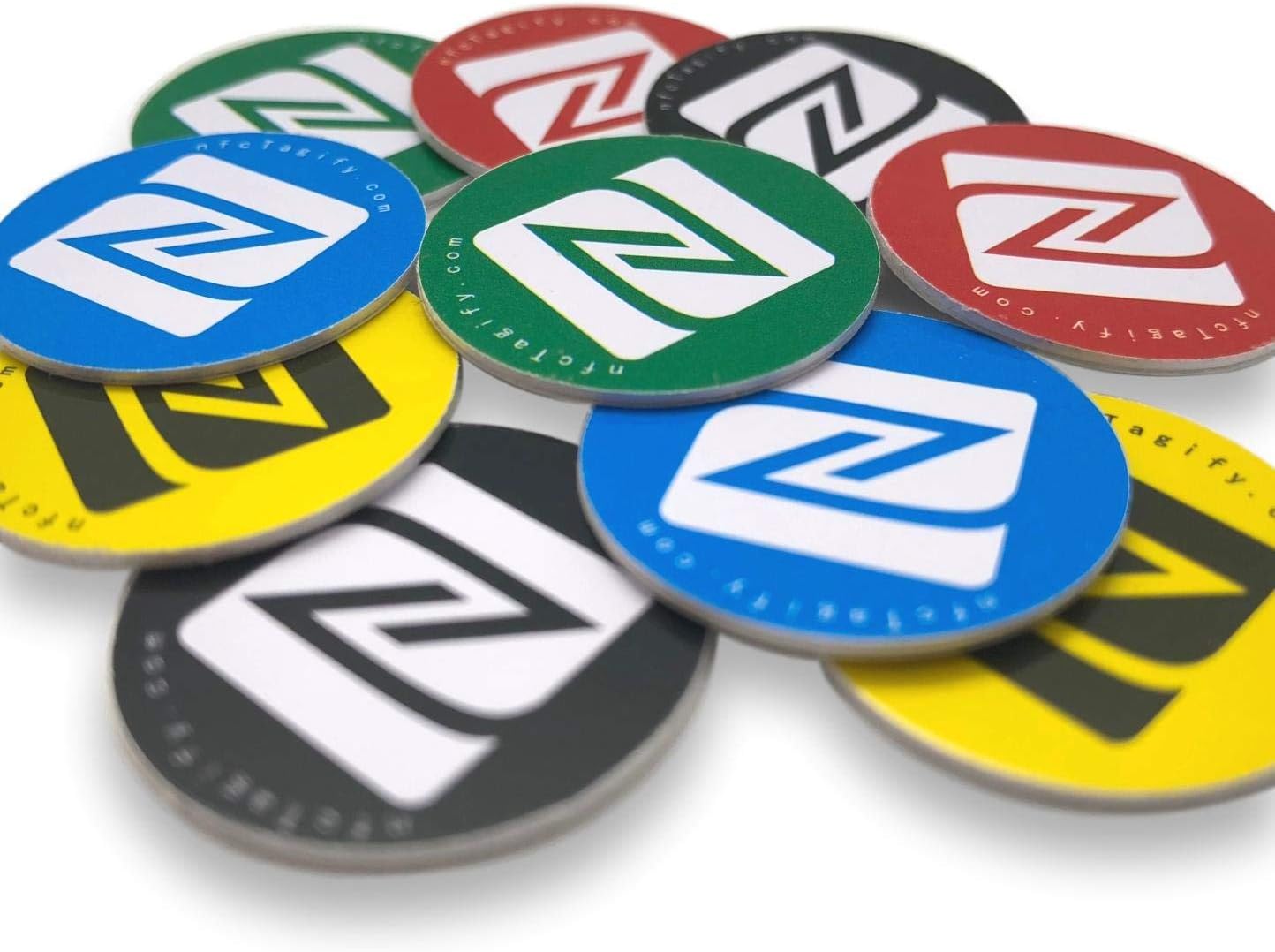 10 x NFC Tags, Multicolor - Image 4