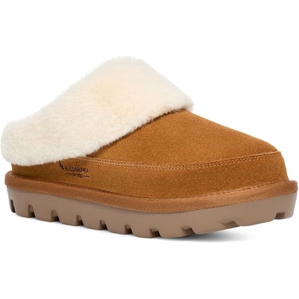 Koolaburra by UGG Bordon Slipper Clogs Men’s 13 Chestnut Suede Indoor/Outdoor Amazon.com | Koolaburra by UGG womens Bordon Slipper, Black  main image 3
