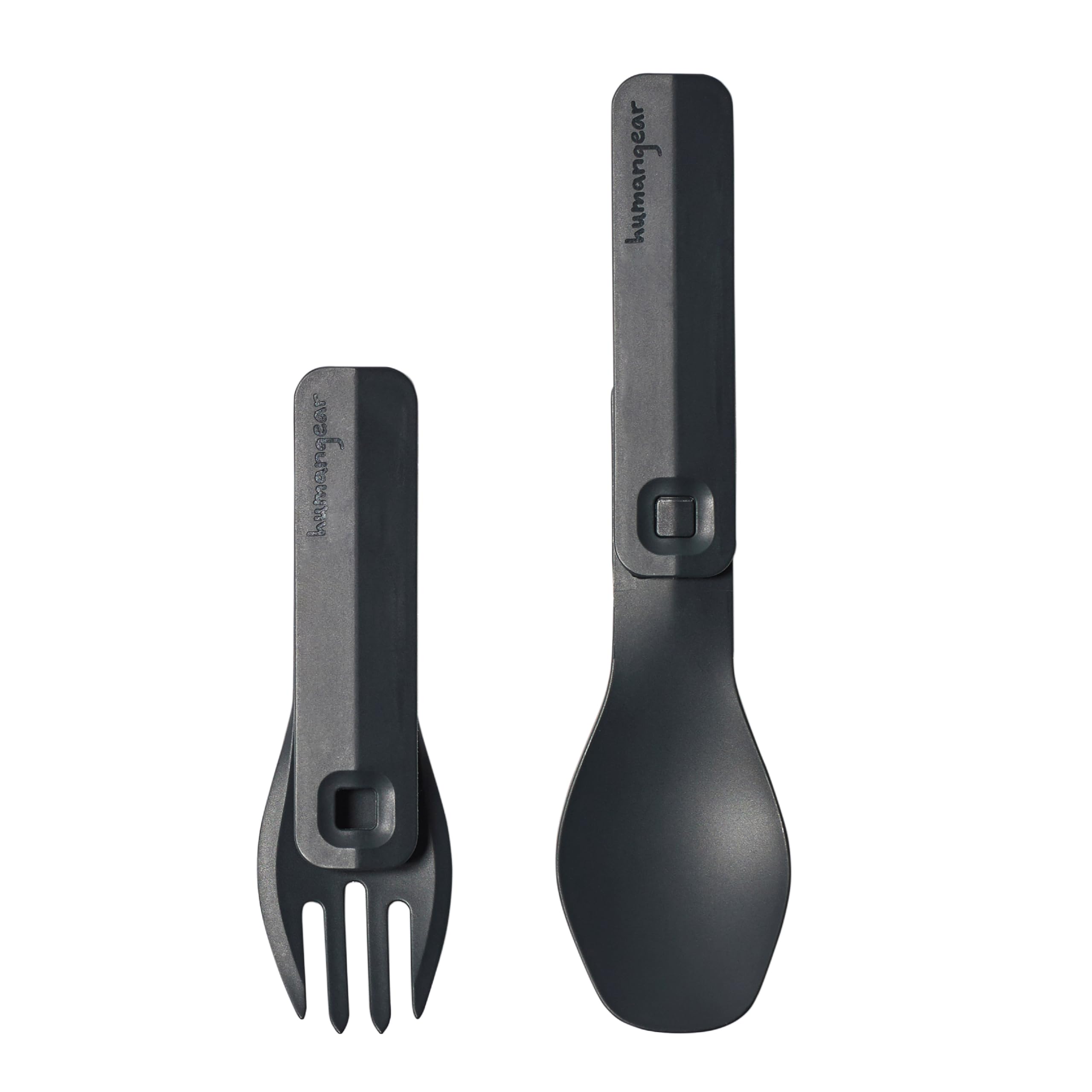 humangear Unisex – GoBites Click Cutlery - Grey