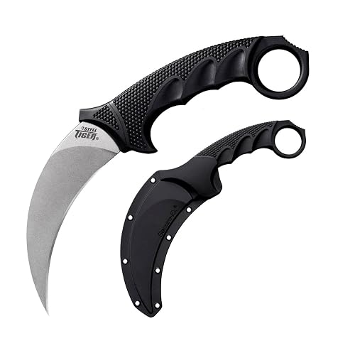 Cold Steel Tiger 4.75'' Japanese Aus8A Stainless Steel W/ Stonewashed ...