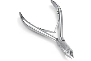 BOXGROVE BEAUTY Professional Cuticle Cutter Trimmer Manicure Tools with Double Spring– Perfect Nail Care Tool for Manicure & Pedicure Beauty at Home/Spa/Saloon