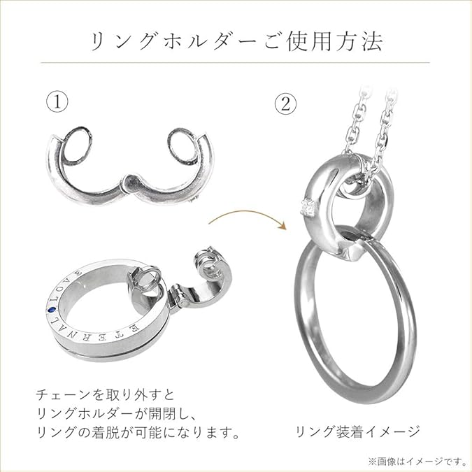 Amazon Lovers Scene シルバー ネックレス メンズ リングホルダー Lsp0075 55 ネックレス 通販