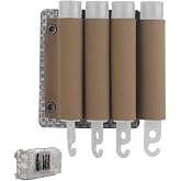 Molle Glow Stick Pouch Organizer Sleeve, Tactical Chem Light Stick Holder Storage Pouch for Tactical Vest Plate Carrier