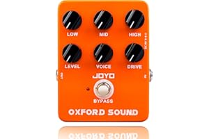 JOYO Overdrive Guitar Effect Pedal Orange Amplifier Simulation Distortion Pedal for Electric Guitar Bypass (Oxford Sound JF-2