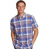 Eddie Bauer Mens Eddie Bauer Pack It Tech Seersucker Shirt