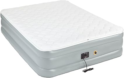 coleman queen airbed with frame