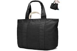 Bagelite 22'' 60L Large Canvas Tote Bag, Extra Large Tote Bag for Women, Oversized Tote Bag, Overnight Bags for Women Travel