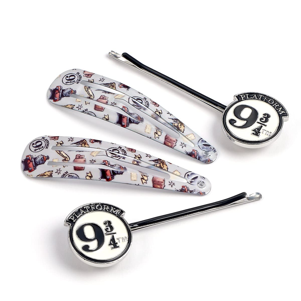 Official Harry Potter Platform 9 3/4 Hair Clip Set by The Carat Shop