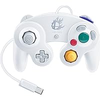 Nintendo Super Smash Bros. White Classic Gamecube Controller