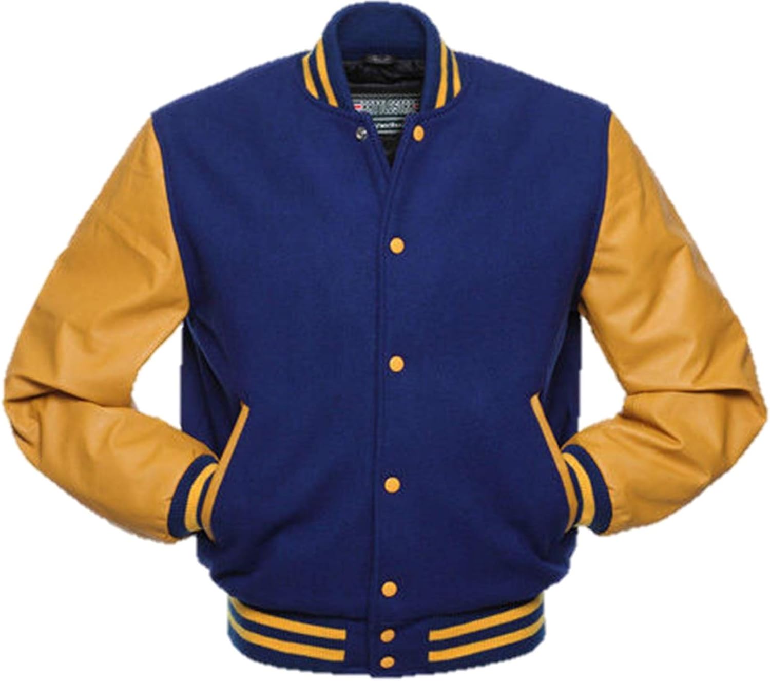 Varsity Veste Design classique original Corps en laine véritable