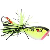 Zer one Topwater Frogs Lures, Artificial Soft Fishing Lure for Bass Pike Snakehead, Freshwater Saltwater Soft Bait Fishing Accessory