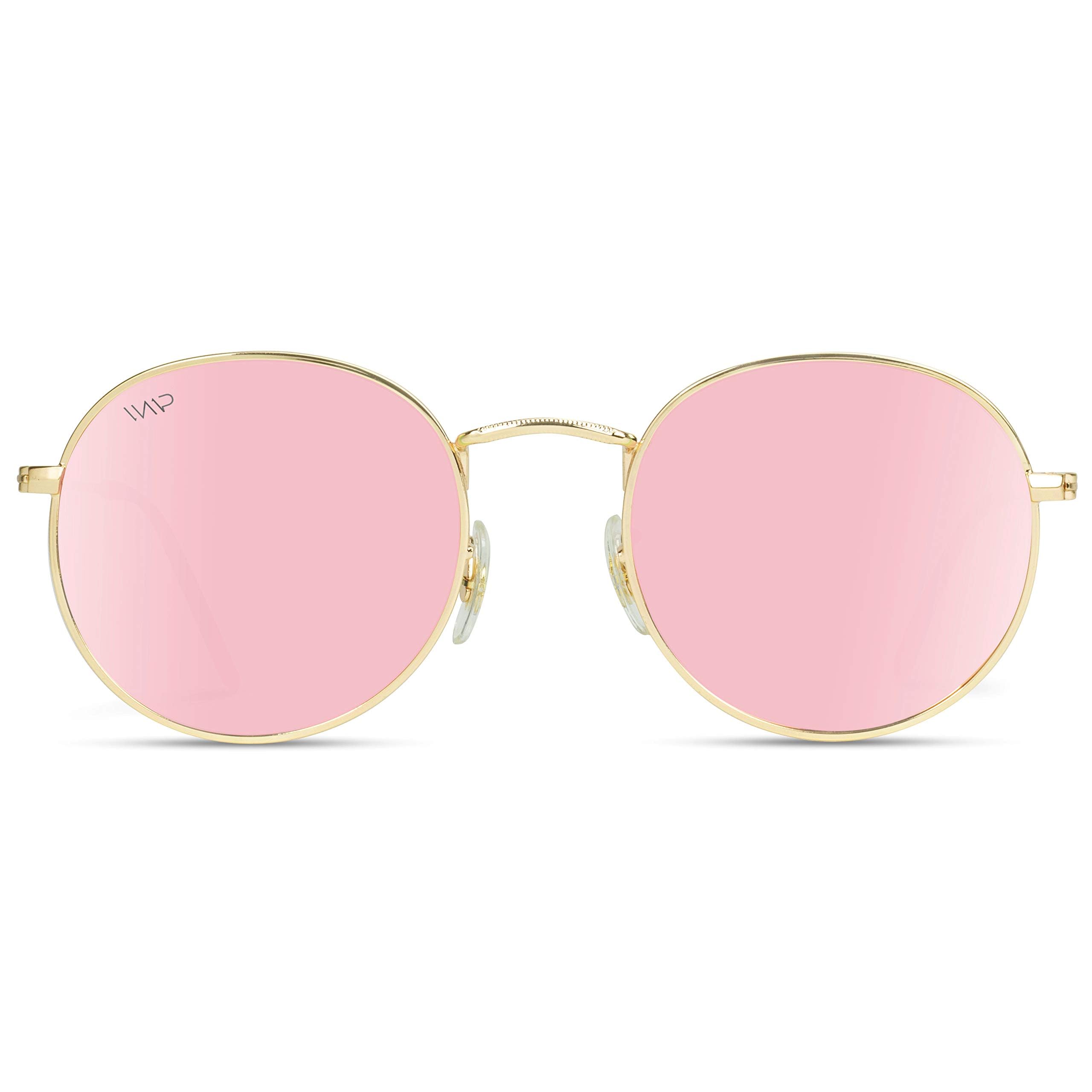 Photo 1 of WearMe Pro - Reflective Lens Round Trendy Sunglasses