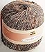 Twinkly Glitz Metallic Trail Trellis Yarn #909 Silver Camel with Lurex