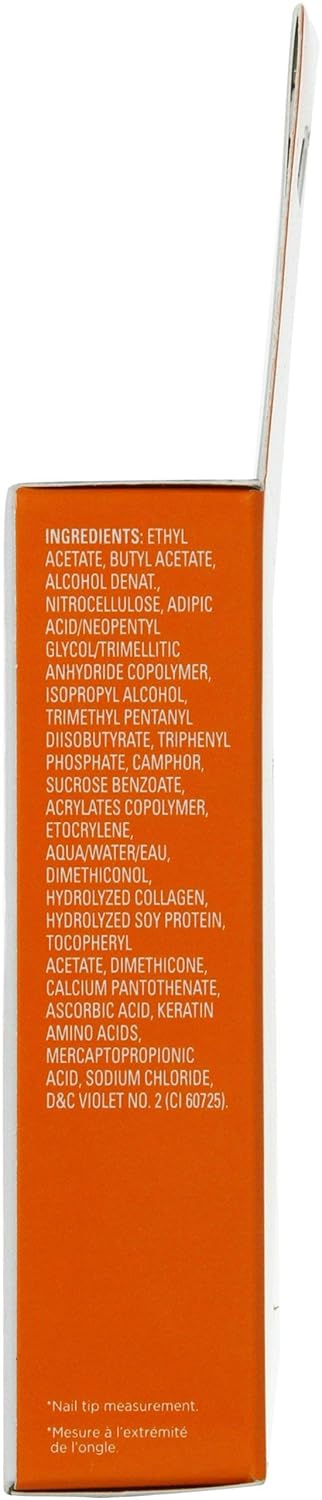 Sally Hansen Nailgrowth Miracle Serum, Clear [3074], 0.37 oz (Pack of 2): Beauty