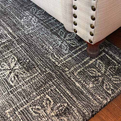 MOTINI Contemporary Viscose Area Rug 5\' x 7\' 6\