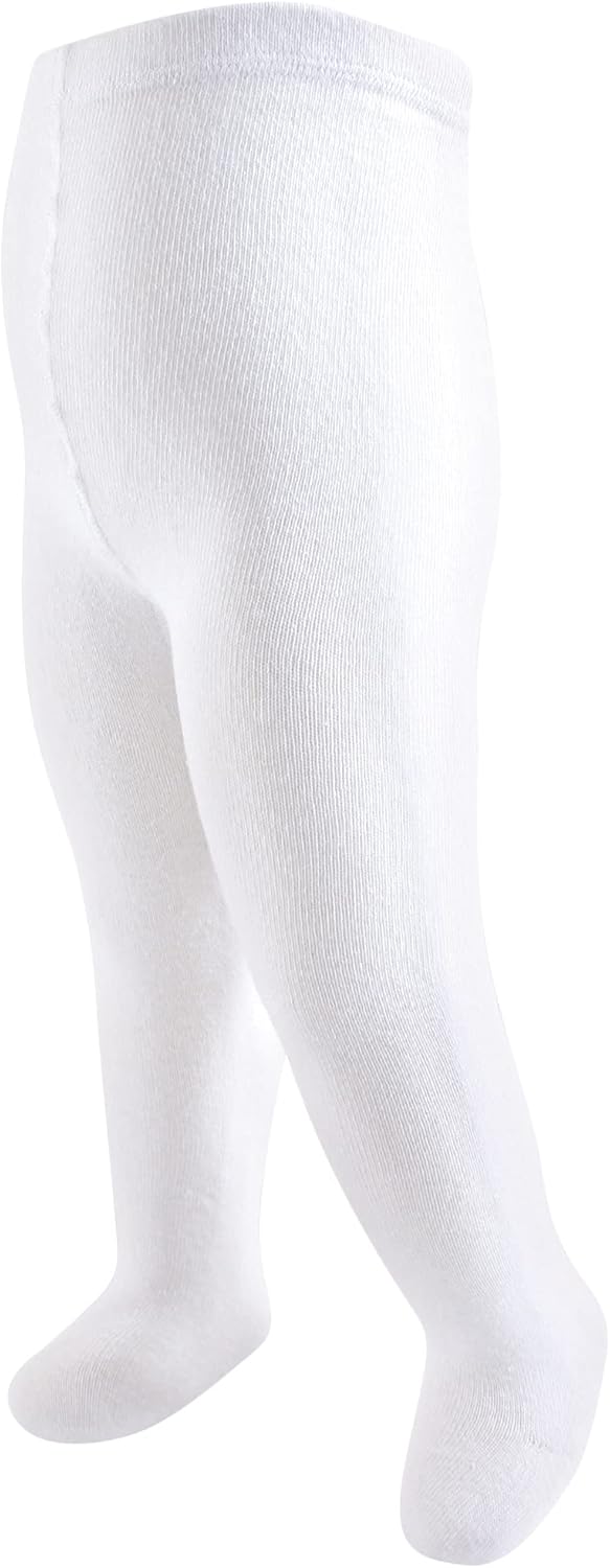 Touched by Nature Baby and Toddler Girl Organic Cotton Tights: Clothing