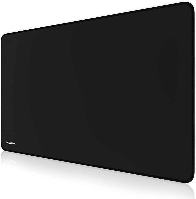 TITANWOLF Oversized Gaming Mouse Pad 1000x600mm XXXL Black