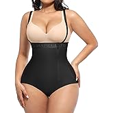 SHAPELLX High Waisted Shapewear for Women Tummy Control Body Shaper Fajas Colombianas Compression Bodysuit Control Panties