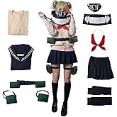Cosfun Women's Cosplay Costume Full Outfits Sailor Uniform Suit Upgraded Ver Anime Costumes