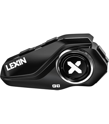 LEXIN Motorcycle Audio Set For Helmet Bluetooth Headset, With Type