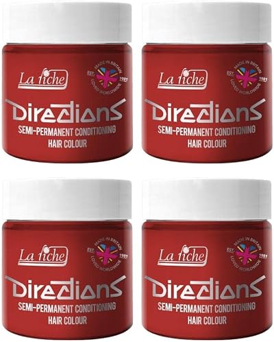 La Riche Directions Semi-Permanent Hair Color 100ml Poppy Red