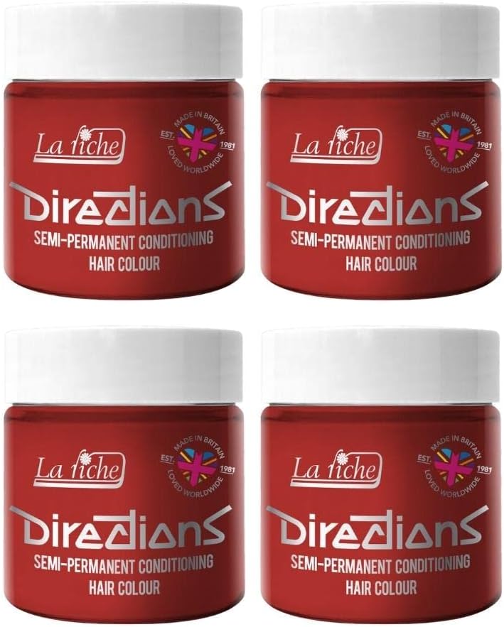 La Riche Directions Semi-Permanent Hair Color 100ml Poppy Red