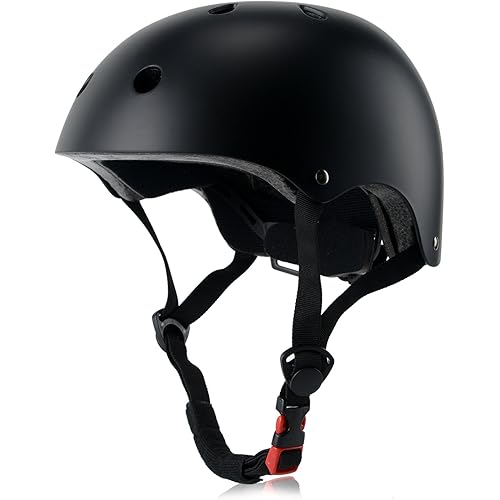 Kids Bike Helmet, Adjustable and Multi-Sport, from Toddler to Youth, 3 Sizes