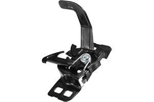 Partuto Hood Latch 15913930 - Car Hood Engine Bonnet Lock - for Chevrolet Cobalt 2005-2010 Metal Black - 1 Pc