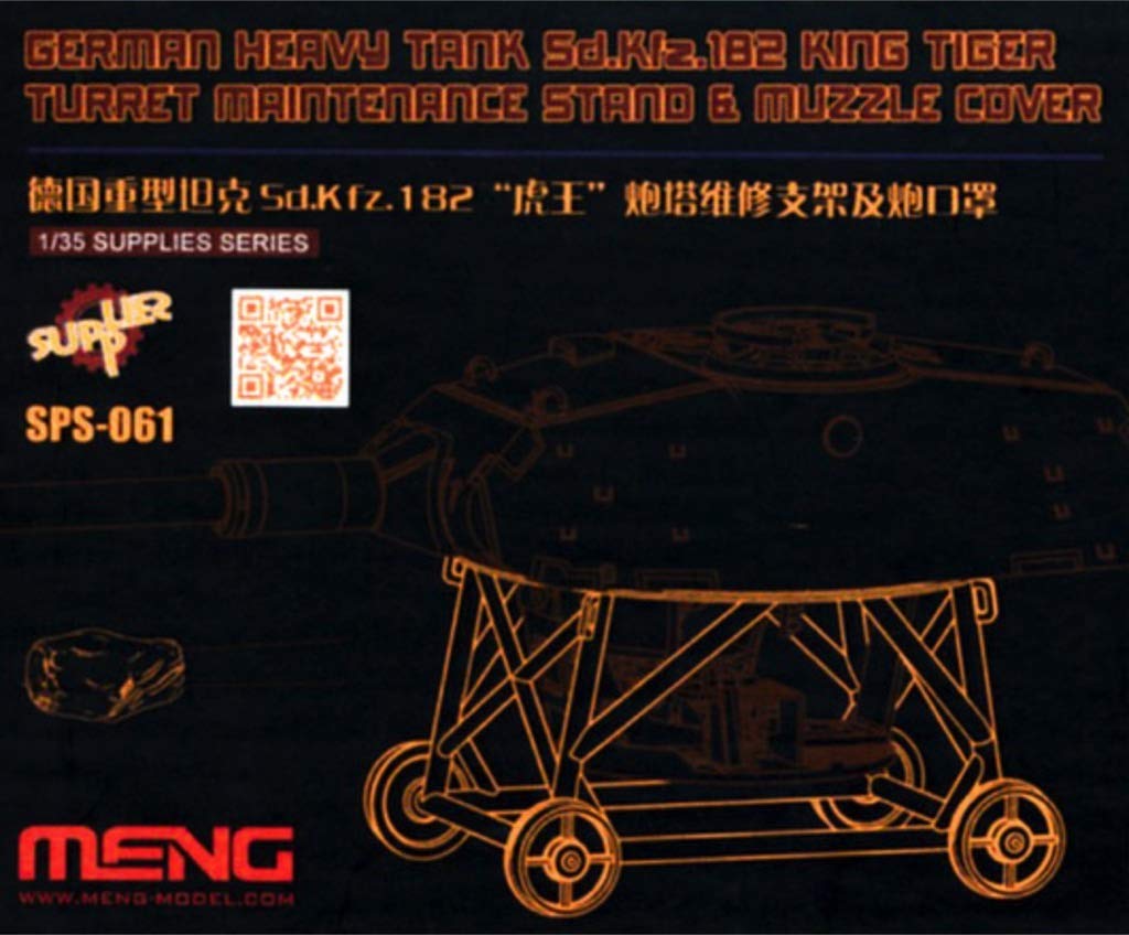 Meng Model 1:35 - Sd.Kfz.182 King Tiger Stand & Cover