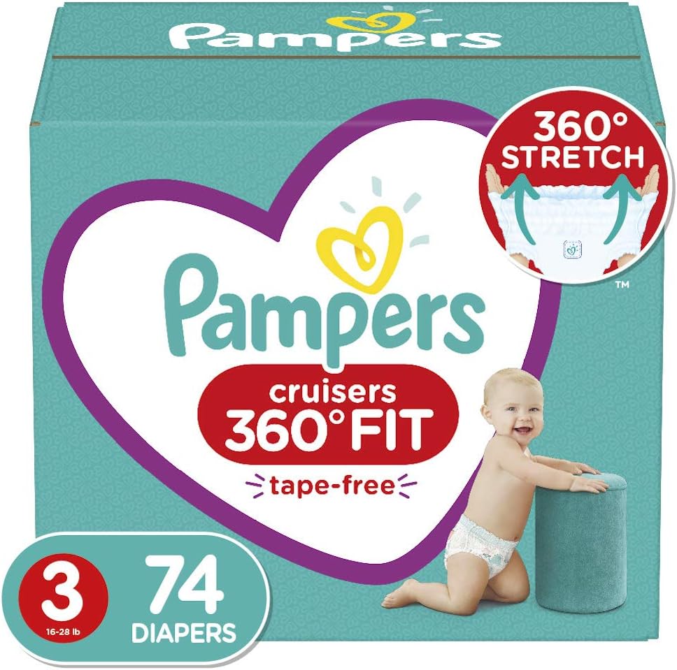 pampers 74 pack