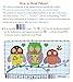 eGoodn Stamped Cross Stitch Kits with Printed Pattern - Cartoon Owl, 18.9 inches by 9.5 inches 11ct Aida Fabric for Embroidery Art Cross-Stitching Lovers
