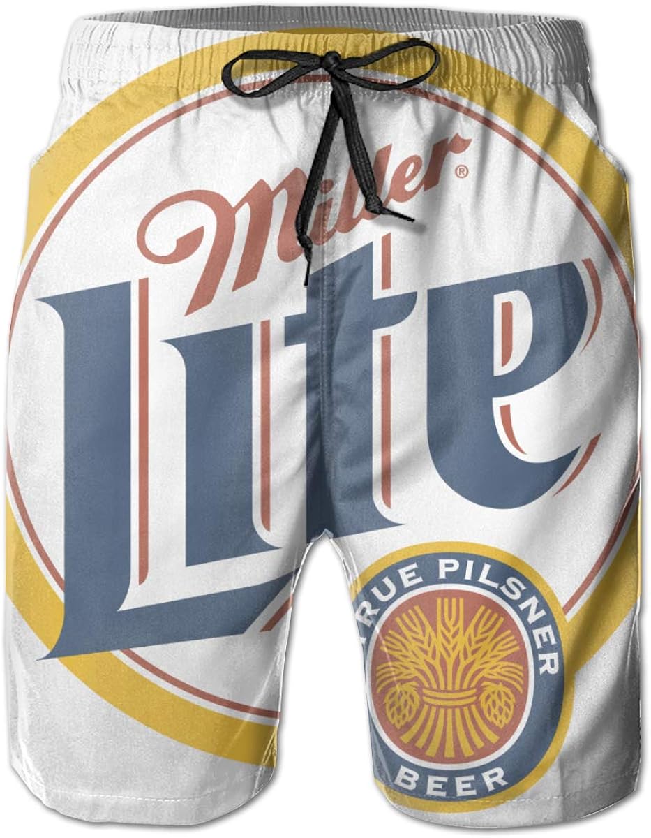 Miller lite swim trunks Clearance
