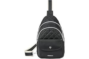 WESTBRONCO Crossbody Bags for Women Quilted Sling Purse Nylon Lightweight Large