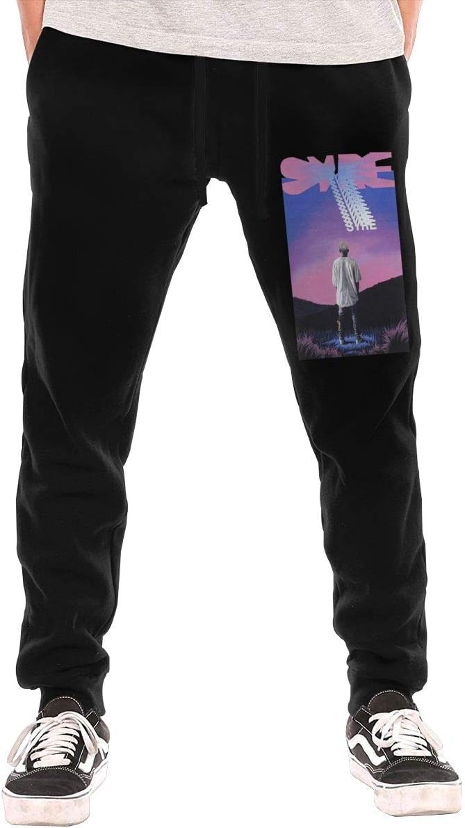 Syre Jaden Smith Men's Casual Jogger Drawstring Waist Long Sweatpants with Pockets