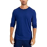 Club Room Men's Chatham Knit Long-Sleeve T-Shirt (Blue, X-Large)