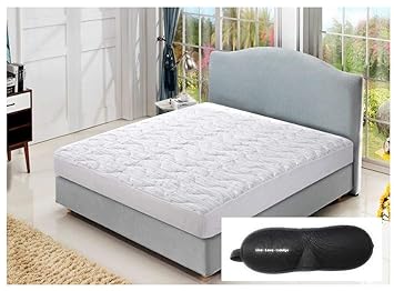 Amazon Com Luxury Queen Mattress Pad Bundle Naturally Cooling