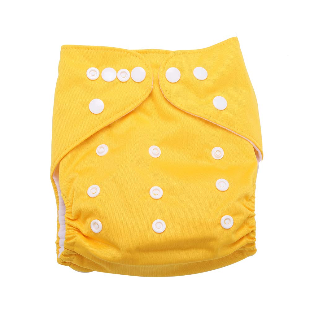 Garosa Baby Cloth Pocket Diaper Breathable Waterproof Nappy Pants Adjustable Super Absorbent Reusable Diaper for Infants Toddlers Leak Resistant